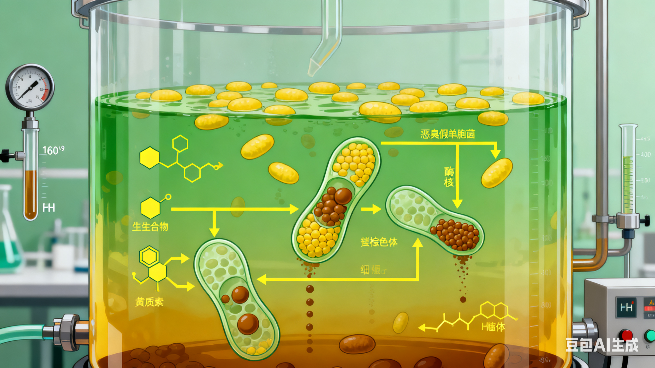 Growth-coupled microbial biosynthesis of the animal pigment xanthommatin